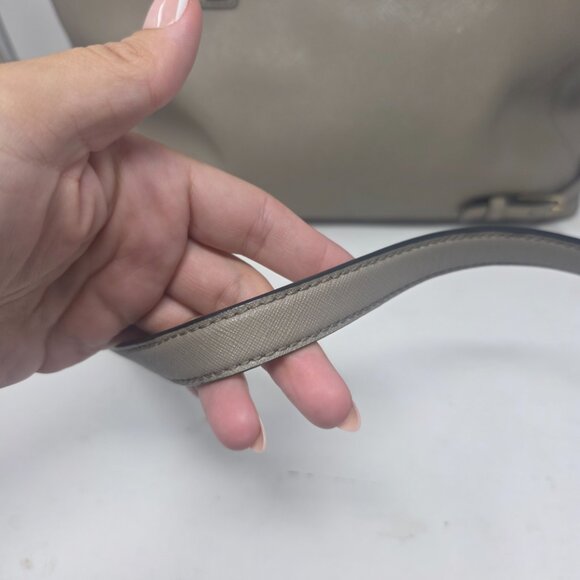 Tory Burch Robinson Saffiano Double Zip Tote Crossbody Shoulder Bag Large - Picture 6 of 14